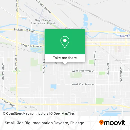 Mapa de Small Kids Big Imagination Daycare