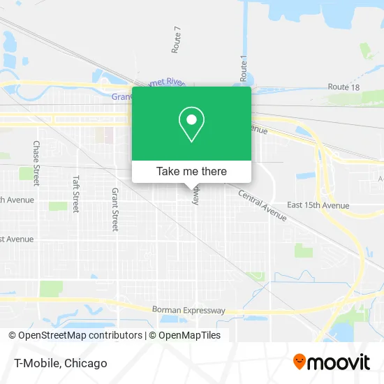 T-Mobile map