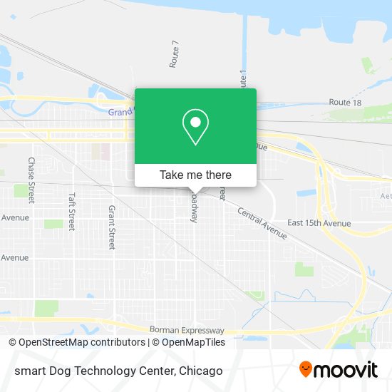 Mapa de smart Dog Technology Center