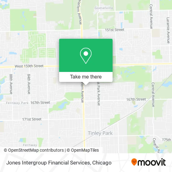 Jones Intergroup Financial Services map