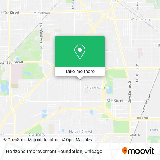 Mapa de Horizons Improvement Foundation