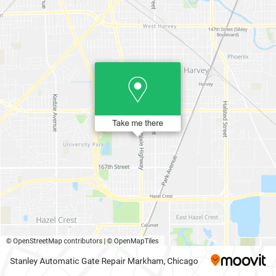 Stanley Automatic Gate Repair Markham map