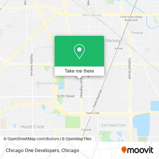 Chicago One Developers map
