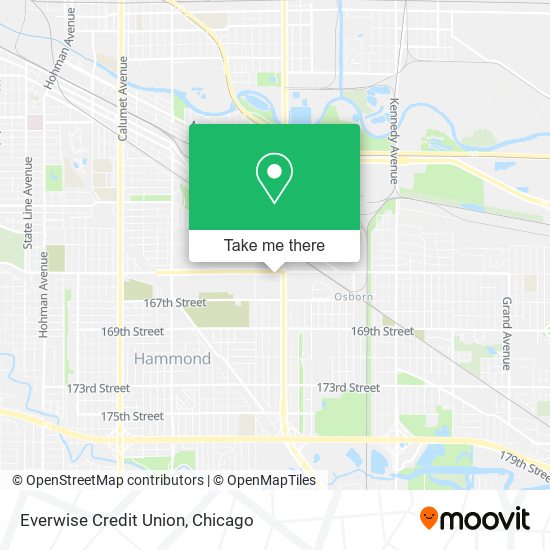 Mapa de Everwise Credit Union