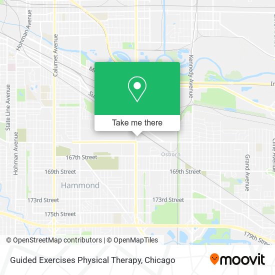 Guided Exercises Physical Therapy map
