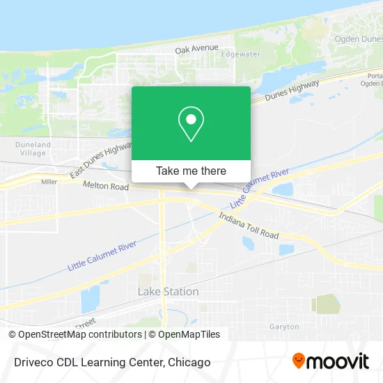 Mapa de Driveco CDL Learning Center