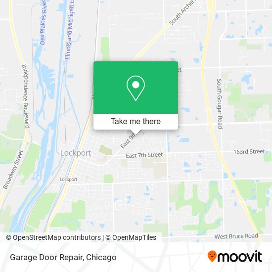 Garage Door Repair map