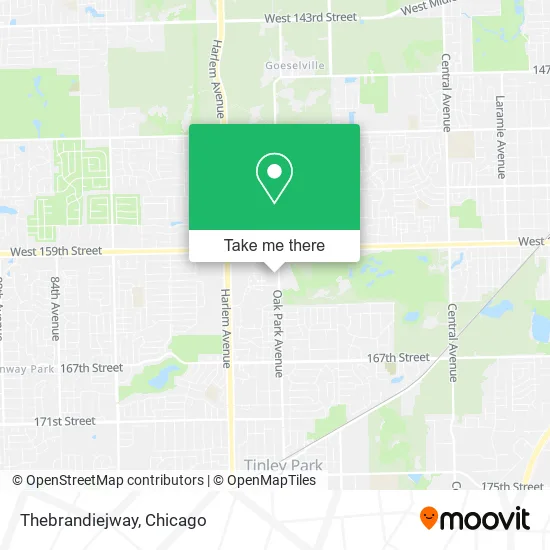 Thebrandiejway map
