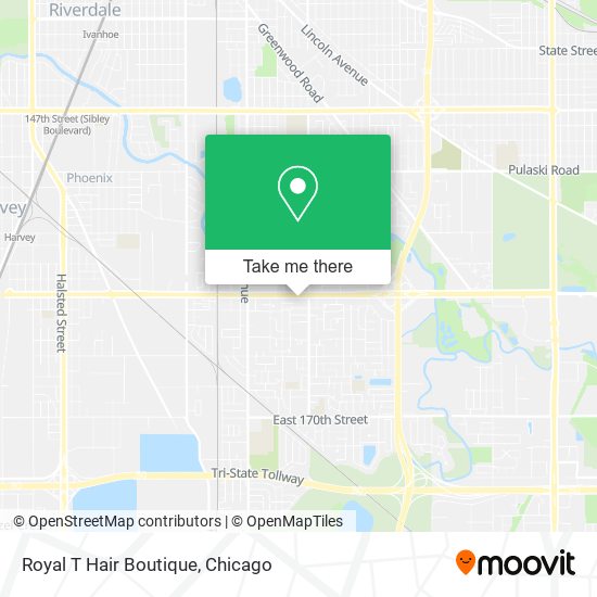 Royal T Hair Boutique map