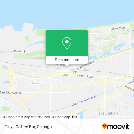 Tinys Coffee Bar map