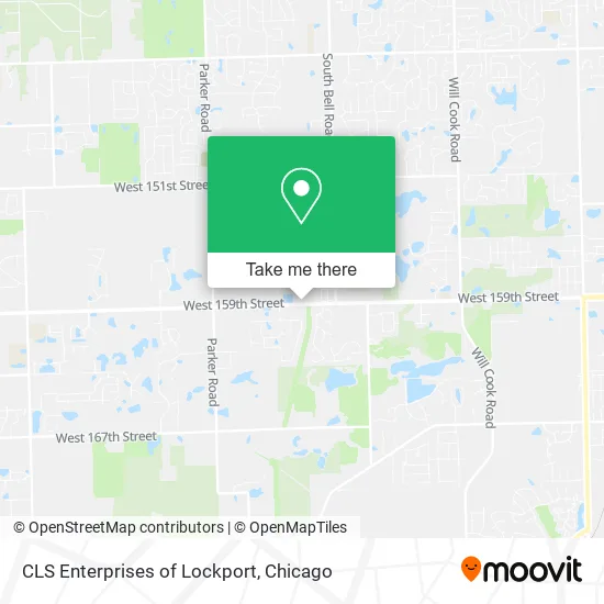 CLS Enterprises of Lockport map