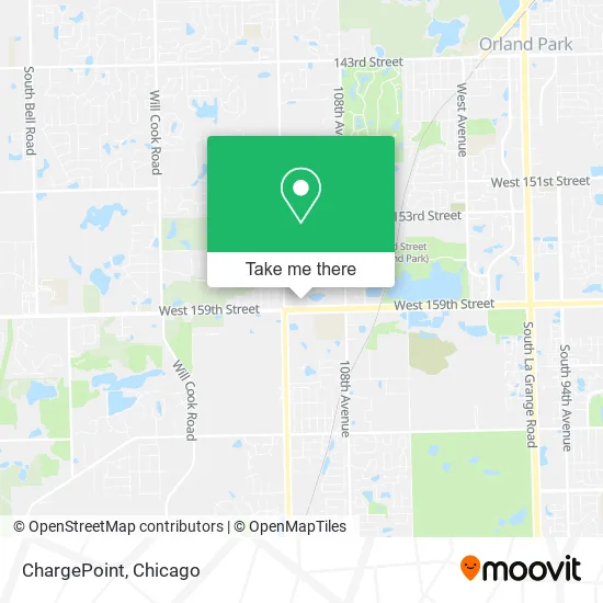ChargePoint map