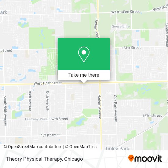 Theory Physical Therapy map