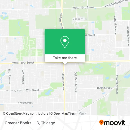 Greener Books LLC map