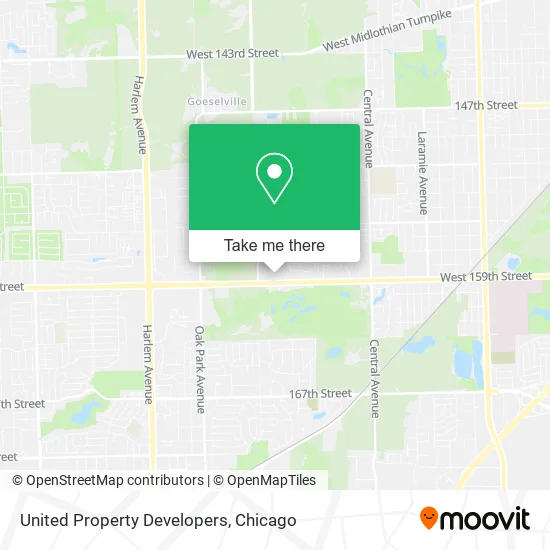 United Property Developers map