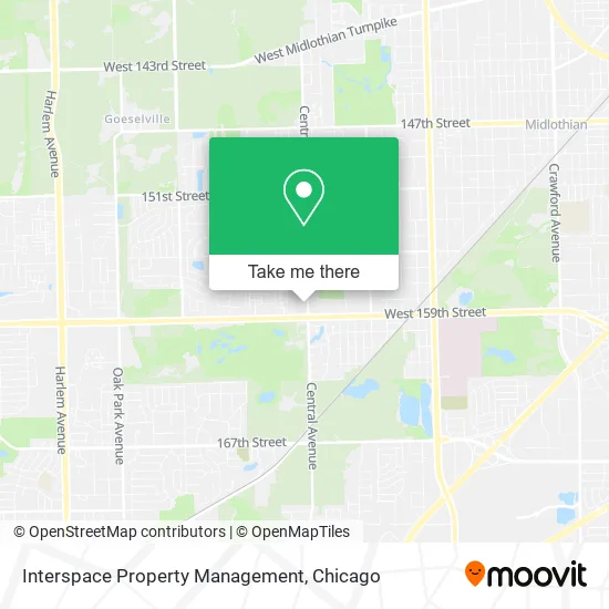 Mapa de Interspace Property Management