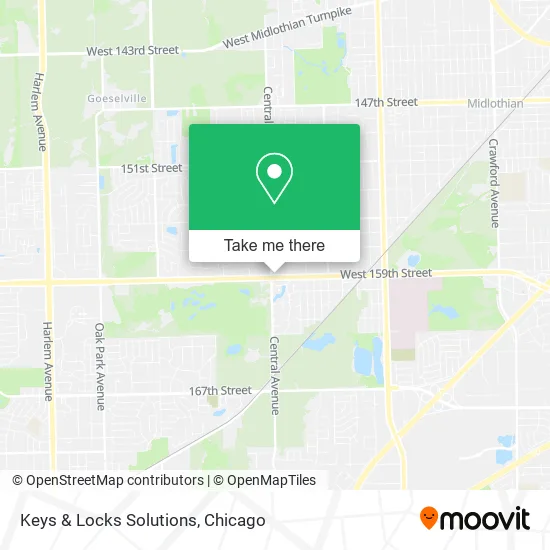 Keys & Locks Solutions map