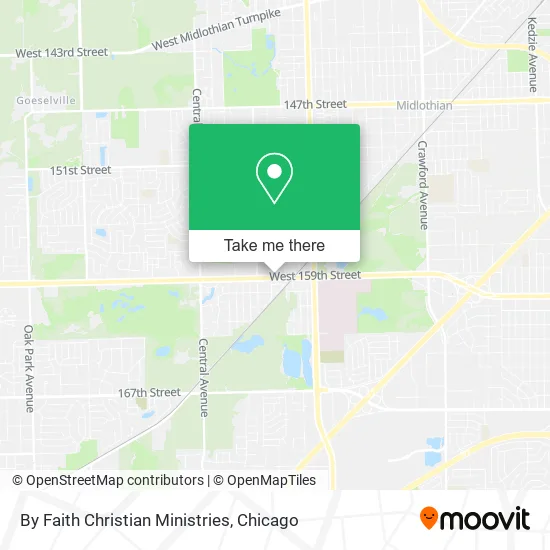 By Faith Christian Ministries map