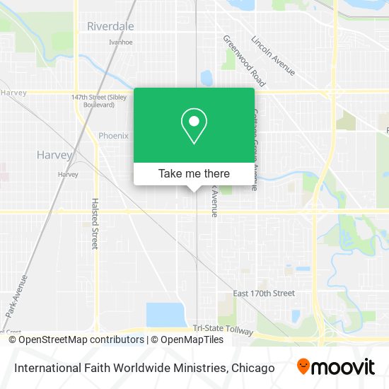 International Faith Worldwide Ministries map