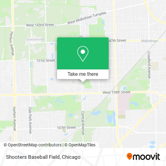 Shooters Baseball Field map
