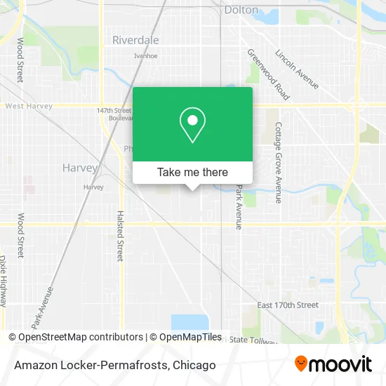 Amazon Locker-Permafrosts map