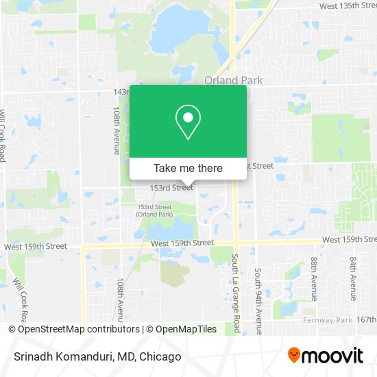 Mapa de Srinadh Komanduri, MD
