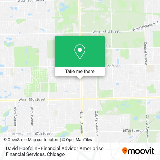 David Haefelin - Financial Advisor Ameriprise Financial Services map