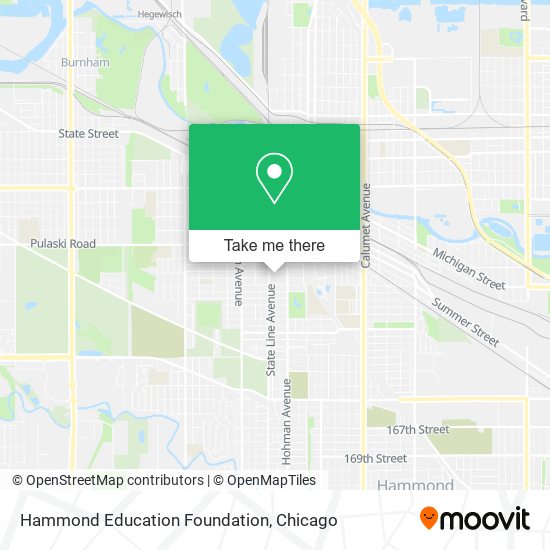 Hammond Education Foundation map