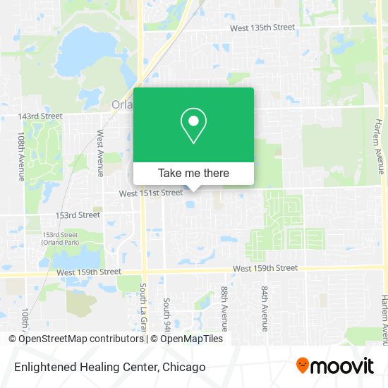 Enlightened Healing Center map