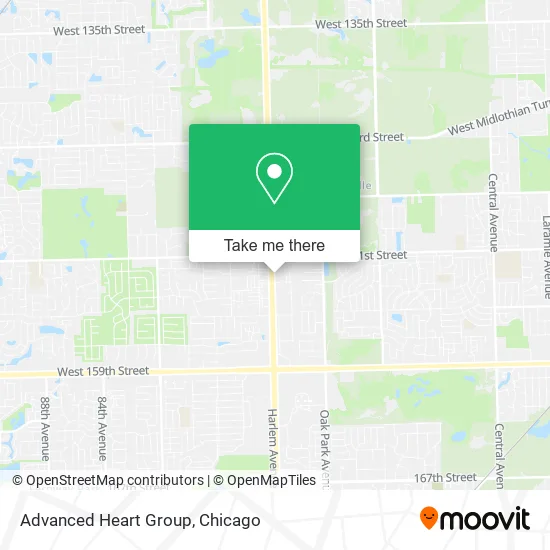 Advanced Heart Group map
