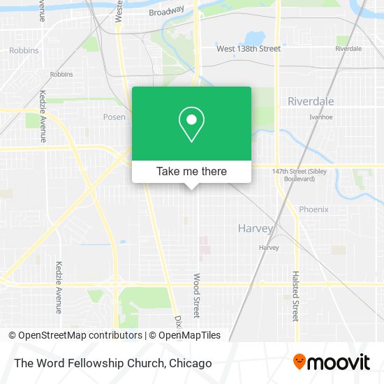 Mapa de The Word Fellowship Church
