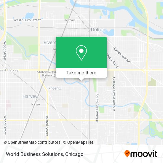 World Business Solutions map