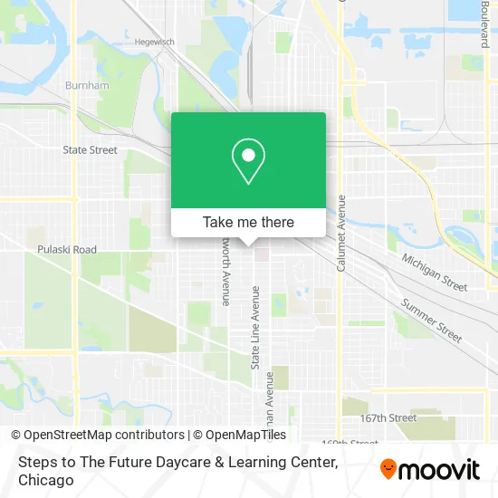 Mapa de Steps to The Future Daycare & Learning Center