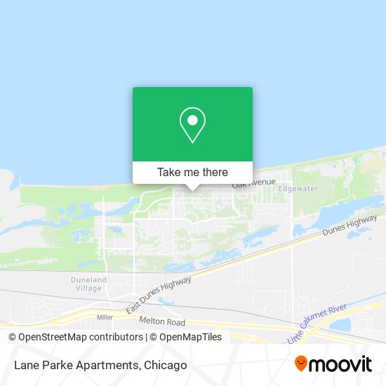 Lane Parke Apartments map