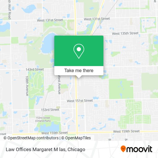 Law Offices Margaret M las map