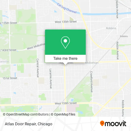 Atlas Door Repair map