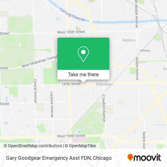 Mapa de Gary Goodgear Emergency Asst FDN