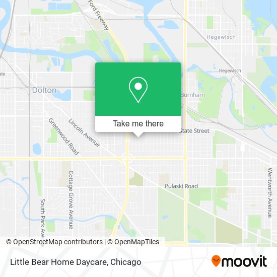 Little Bear Home Daycare map