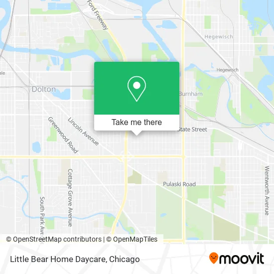 Little Bear Home Daycare map