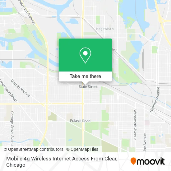 Mobile 4g Wireless Internet Access From Clear map