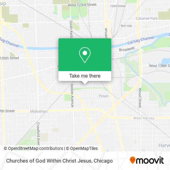 Churches of God Within Christ Jesus map
