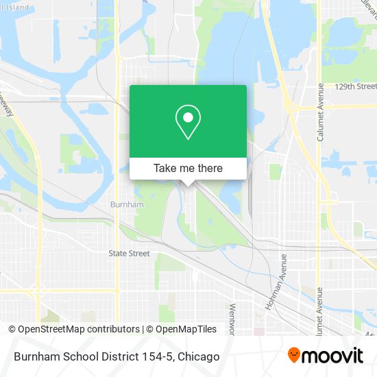 Mapa de Burnham School District 154-5
