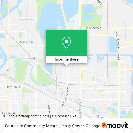 Southlake Community Mental Healty Center map