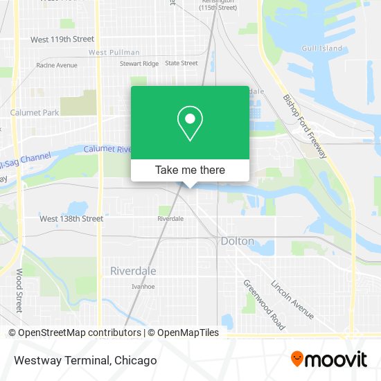 Westway Terminal map