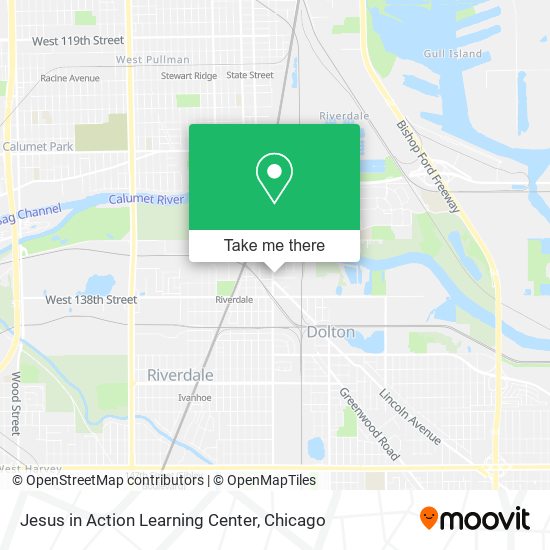 Jesus in Action Learning Center map