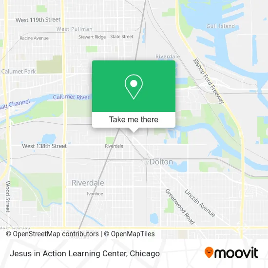 Jesus in Action Learning Center map
