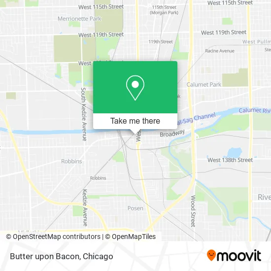 Butter upon Bacon map