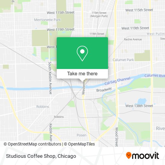 Mapa de Studious Coffee Shop