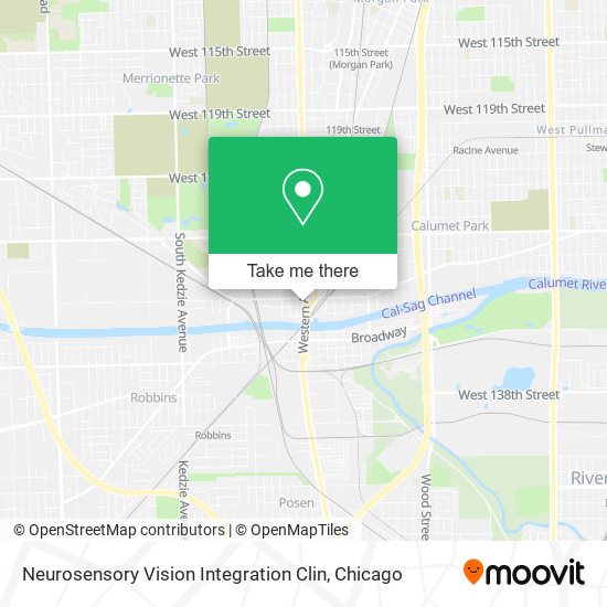 Neurosensory Vision Integration Clin map