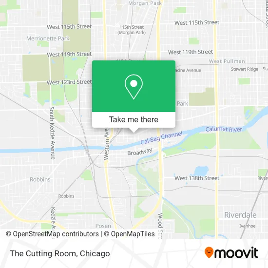 The Cutting Room map